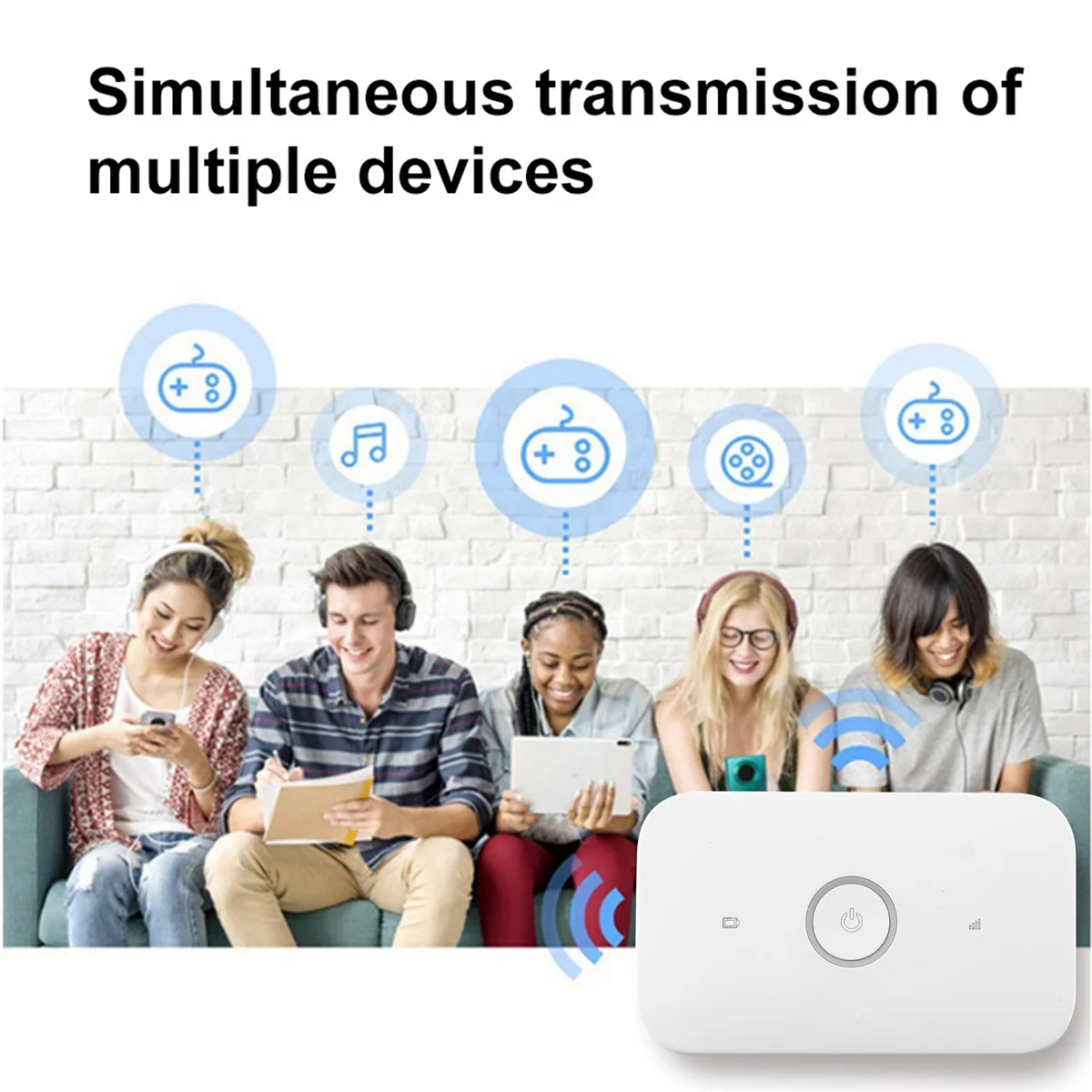 Портативен рутер MiFi 4G WiFi модем WiFi 150 Mbit/s, автомобили мобилна точка за достъп Wi-Fi, безжична точка за достъп MiFi с вашата сим-карта4