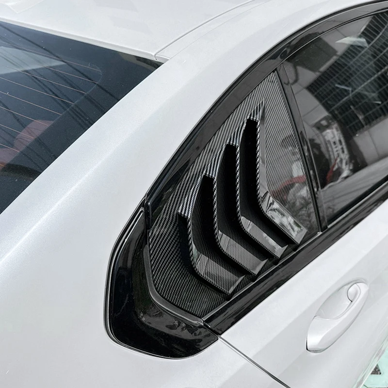 Автомобилни щори на задното стъкло, триъгълен стикер на шторку, аксесоари за украса на BMW серия 3 G28 G202