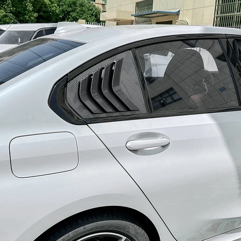 Автомобилни щори на задното стъкло, триъгълен стикер на шторку, аксесоари за украса на BMW серия 3 G28 G204