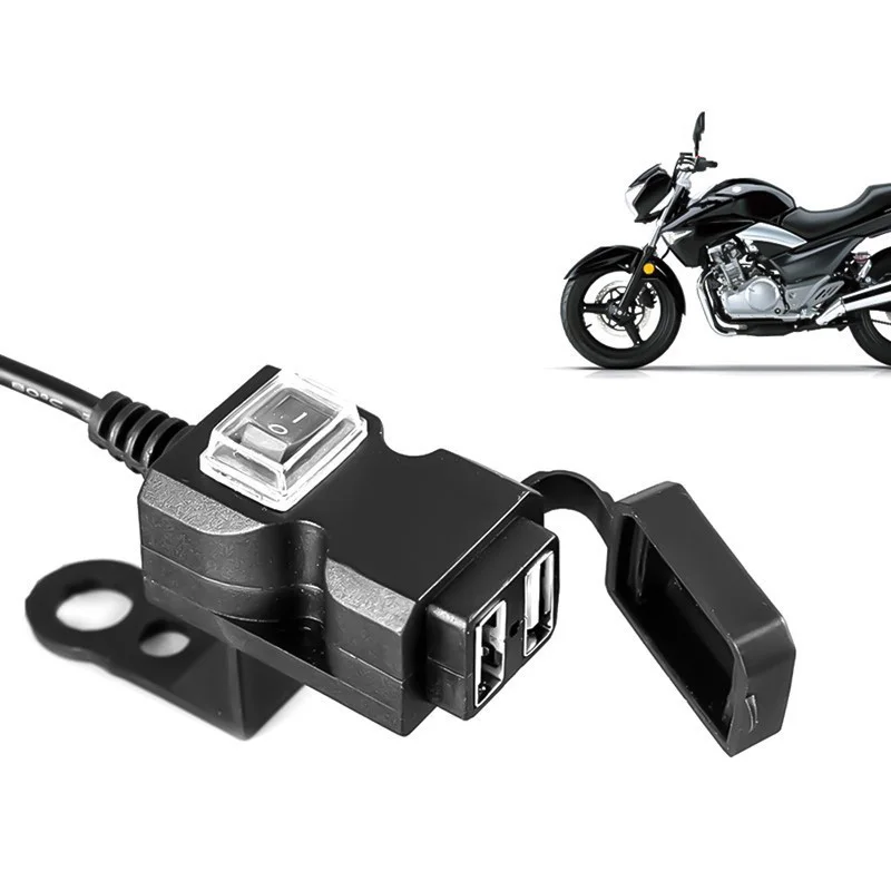 Зарядно Устройство за Телефон Мотоциклет USB Зарядно Устройство Адаптер за Захранване Съединител ЗА HONDA cb 750 cbf 1000 cbr 1100 xx cbr 125r 900 rr rr 9542