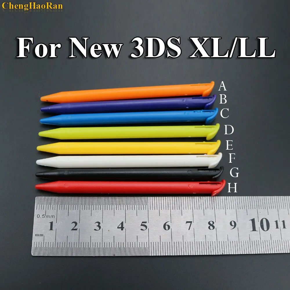 8 Цвята 1-8 бр. Многоцветен Пластмасова Дръжка със Сензорен екран, Стилус, Преносима Писалка, Набор от Сензорни дръжки за Нов Nintend 3DS XL LL1