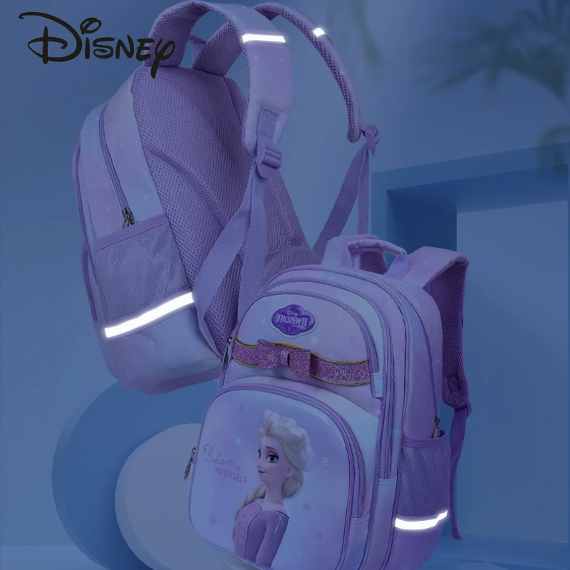 Нов училищен раница Disney за момичета, Модерен Висококачествен Ученическа раница с Голям Капацитет, Cartoony Лека Жена раница5