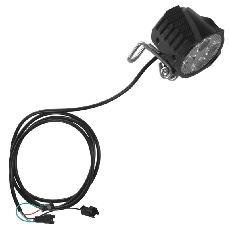 6X led главоболие фенер за электровелосипеда 12 24 36 48 60 72 В, велосипеди фенер с говорител, водоустойчив преден фар3