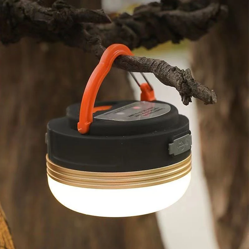Преносим многофункционален акумулаторна батерия led лампа за къмпинг Мини-COB лампа за палатка с кука външна спасителна лампа за къмпинг, ремонт4