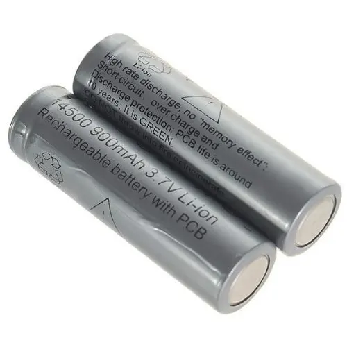 18 бр./лот TrustFire 14500 Батерия От 3.7 На 900 mah Акумулаторни Батерии Клетка със Защитени печатна платка За Прожектори Фенери0