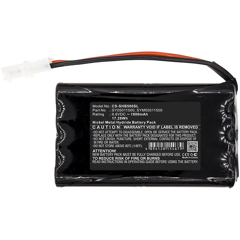 Батерия Fabhua за Symtech ИНСУЛТ-3EZ HBA-5 HBA-5 ПЕНСА 9,6 В 1800 ма/17,28 Wh SY05011500 SYM050115003