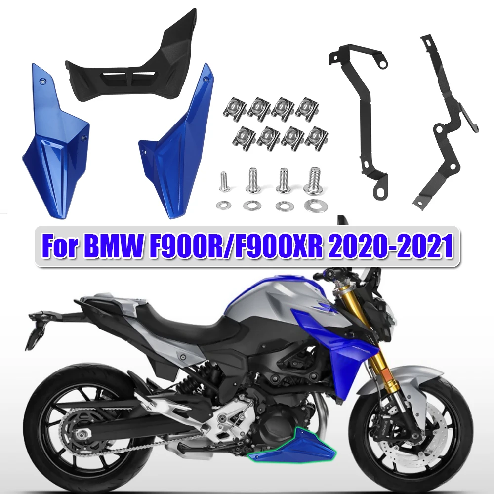 Покриване на шасито на Двигателя на Мотоциклет За BMW F900R F900XR 2020-2021 Мотоциклет Прах Защитно покритие Обтекател на Изпускателната Щит0