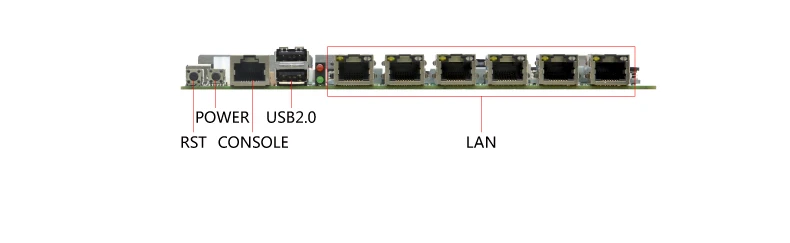 Оригиналната дънна платка D41SL с мека маршрута, 6-портов гигабитная мрежова карта J4125 Aikuai NAS server firewall 2.5 G3