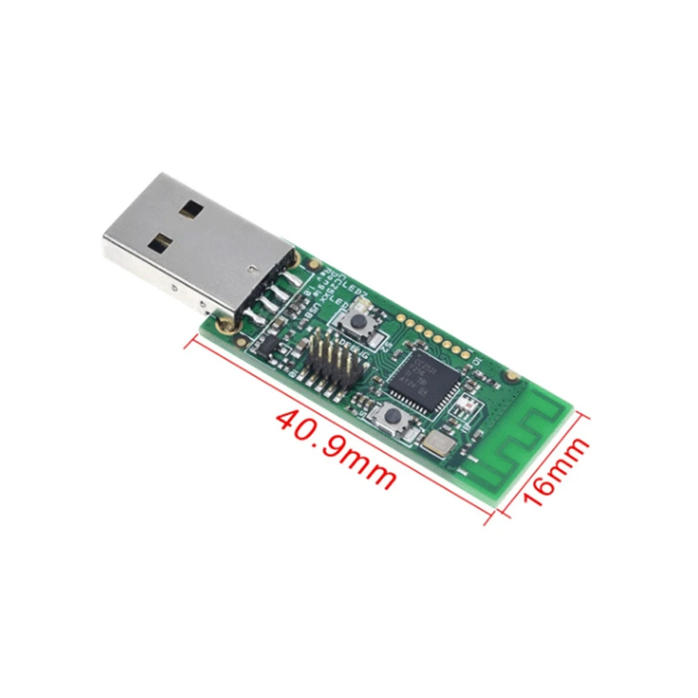USB-ключ Zigbee CC2531 за приложения Zigbee2Mqtt с оттеглянето на 8 Конектори вход изход Модул за автоматизация на Умен дом0