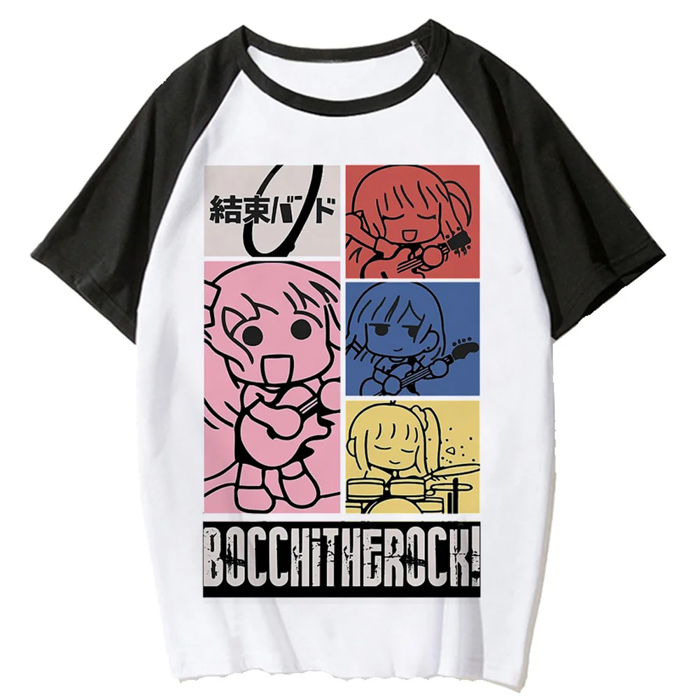 Тениски Bocchi the Rock дамски дизайнерска тениска за момичета, дизайнерски дрехи 2000-те години1