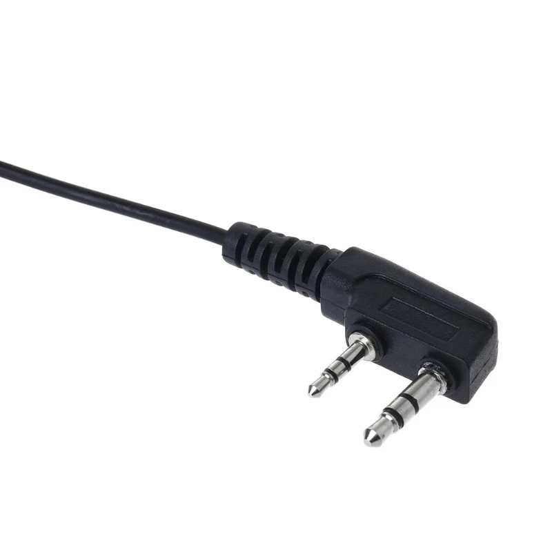 2-за контакт микрофон слушалки ПР с въздушна акустична тръба 3.5 мм за слушалки Baofeng UV-5R 888s3
