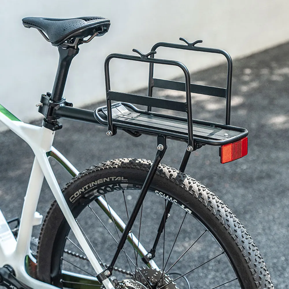 ROCKBROS 601-12, велосипедна свалящ се быстросъемная задната стойка за велосипед, много издръжлив алуминиев, държач за велосипед МТВ, багажника0