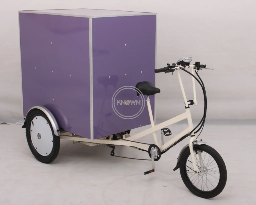 Електрически товар под наем Хотелската транспортна количка за Експрес Градинска количка 3 колела Електрически скутер Триколка Trike2