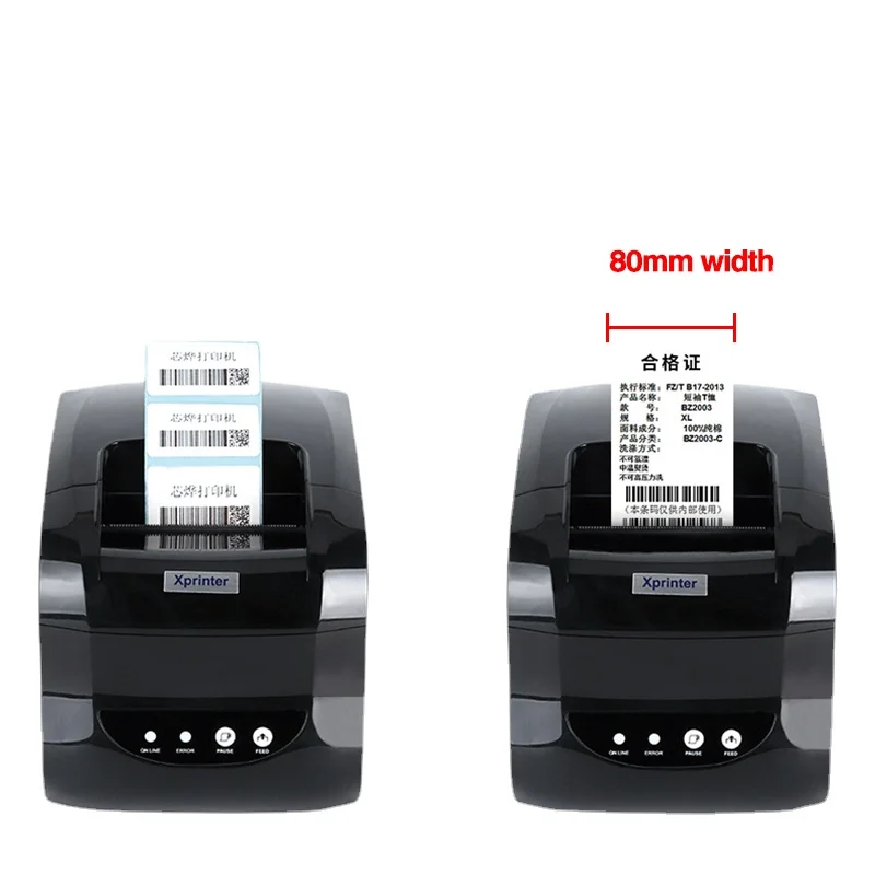 Нова Стартирането на принтера Xprinter XP-365B 80 мм Евтини Термопринтер С Баркод Принтер Цена Стартиране на Термопринтера0
