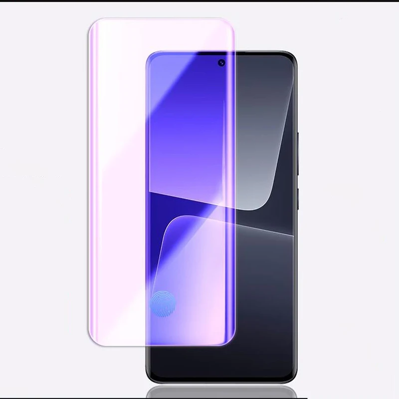 UV-течен закалено стъкло за Xiaomi 13 Pro Lite HD, anti-синьо матово защитно фолио за екран за Xiaomi 13Pro, защитно предната филм1