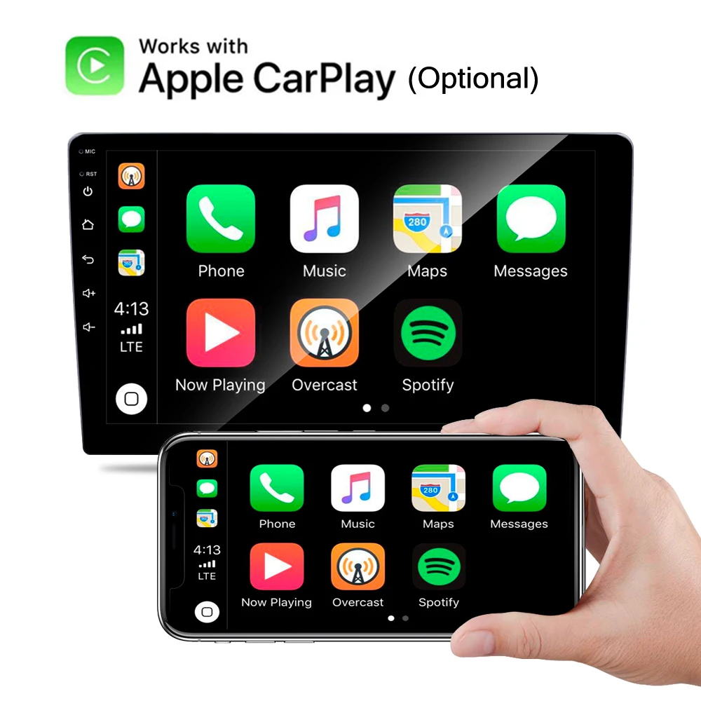 За Suzuki Swift 2011-2015 радиото в автомобила 9 инча 2 Din Android 4G Carplay мултимедиен плейър, GPS навигация Bluetooth, WIFI главното устройство2