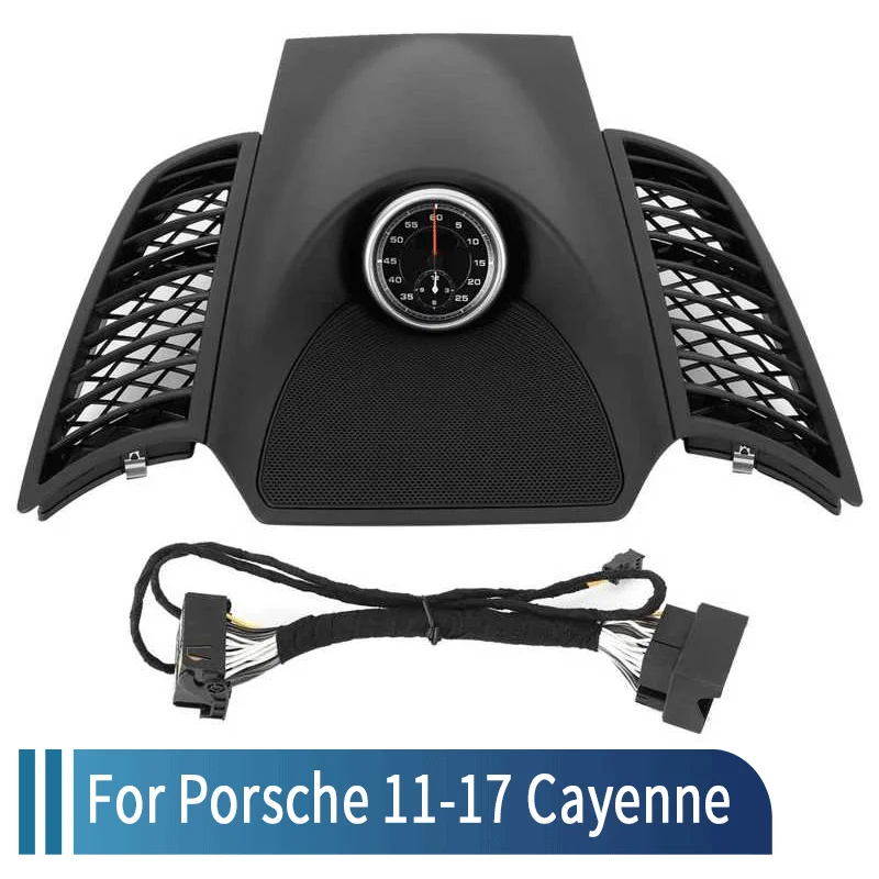 За Porsche Cayenne 2011 2012 2013 2014 2015 2012017 Панел на Горния капак на таблото с часовник Подходящ 958552189015Q00