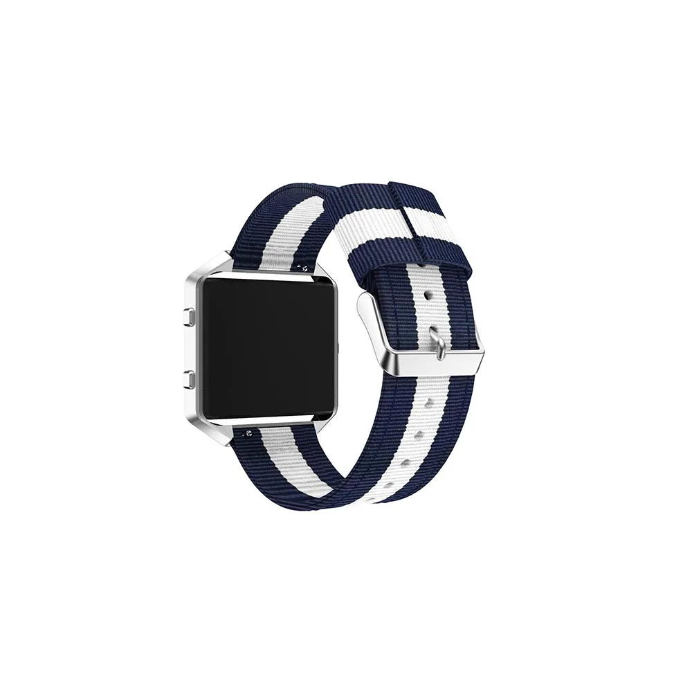 23 мм и Каишка За часовник Fitbit Blaze Гривна Тънък Найлонов Плат Спортен Каишка + Калъф Подмяна на Гривната смарт Каишка За Часовник1