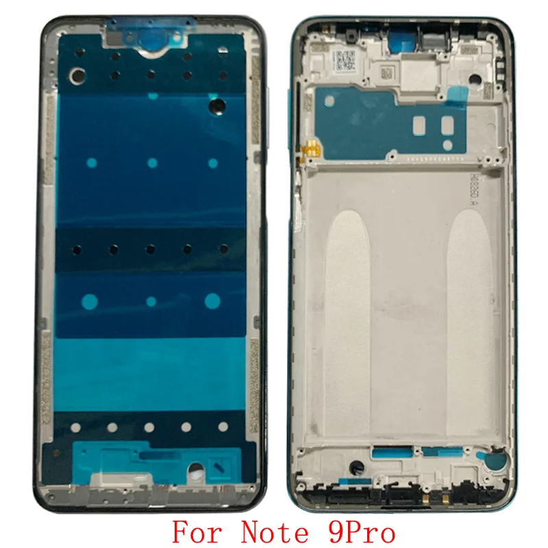 Корпус Средната рамка LCD панел Bezel панел на шасито за телефон Xiaomi Redmi Note 9 9S 9Pro Метална средната рамка1
