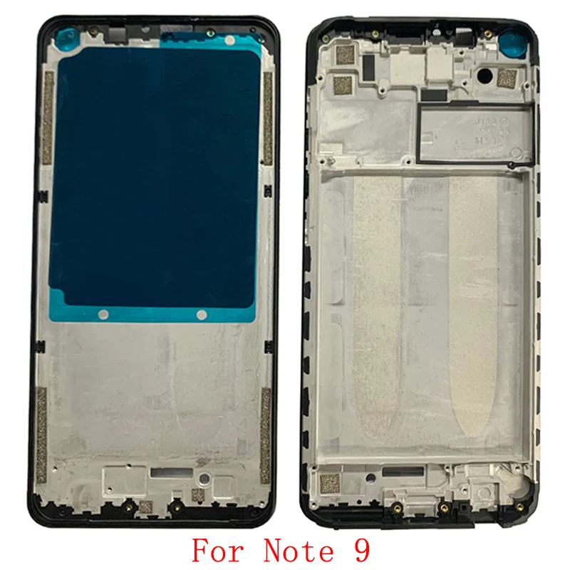 Корпус Средната рамка LCD панел Bezel панел на шасито за телефон Xiaomi Redmi Note 9 9S 9Pro Метална средната рамка3