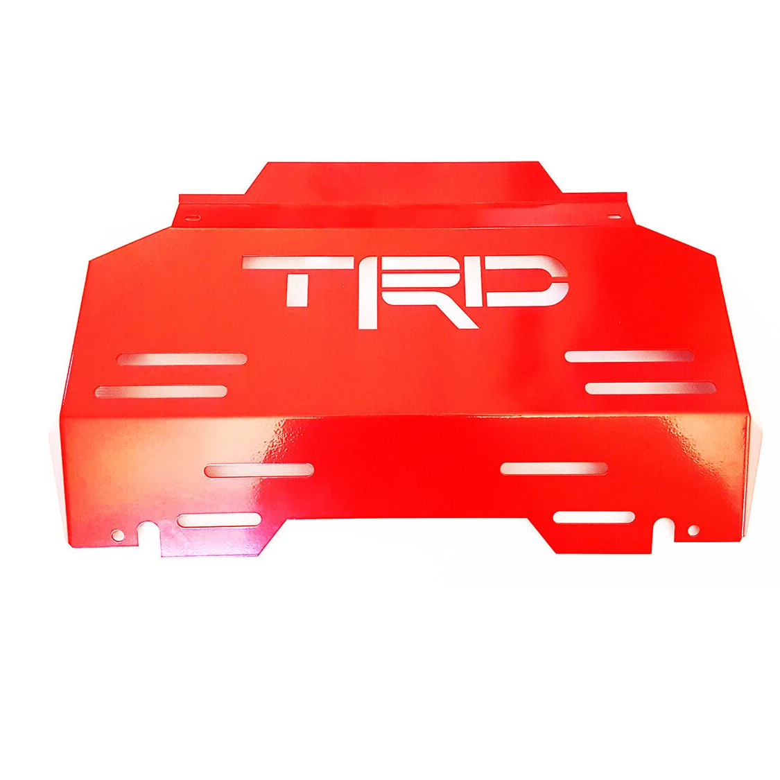 Защитно тампон преден двигателя на OEM от червена стомана TRD Toyota Hilux Fortuner 2015-20201