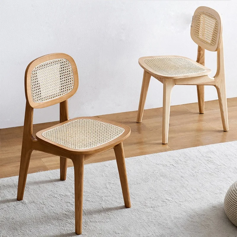 Скандинавските трапезни столове на открито, акцентная кухня, модерни и луксозни трапезни столове от ратан, обзавеждане на мебели за дома Sillas Comedor SR50DC3