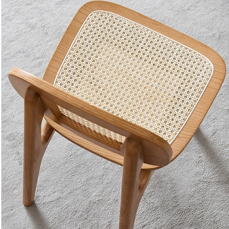 Скандинавските трапезни столове на открито, акцентная кухня, модерни и луксозни трапезни столове от ратан, обзавеждане на мебели за дома Sillas Comedor SR50DC4