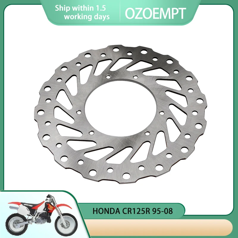 OZOEMPT Преден десен спирачен диск мотоциклет/плоча се Прилага за HONDA CR125R 95-080