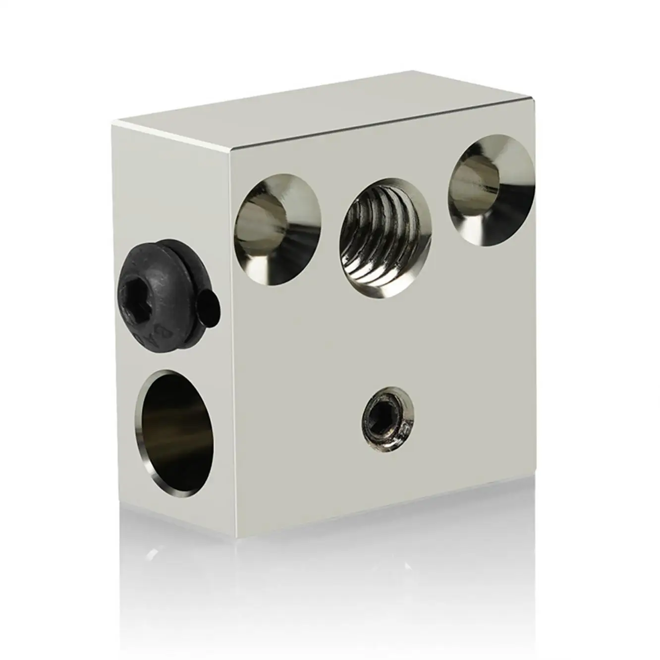 Висока алуминиев нагревателен блок, подходящ за Creality На 3 5 Serial/CR10 S4 S5/3D принтер, нагревателен блок на екструдер MK80