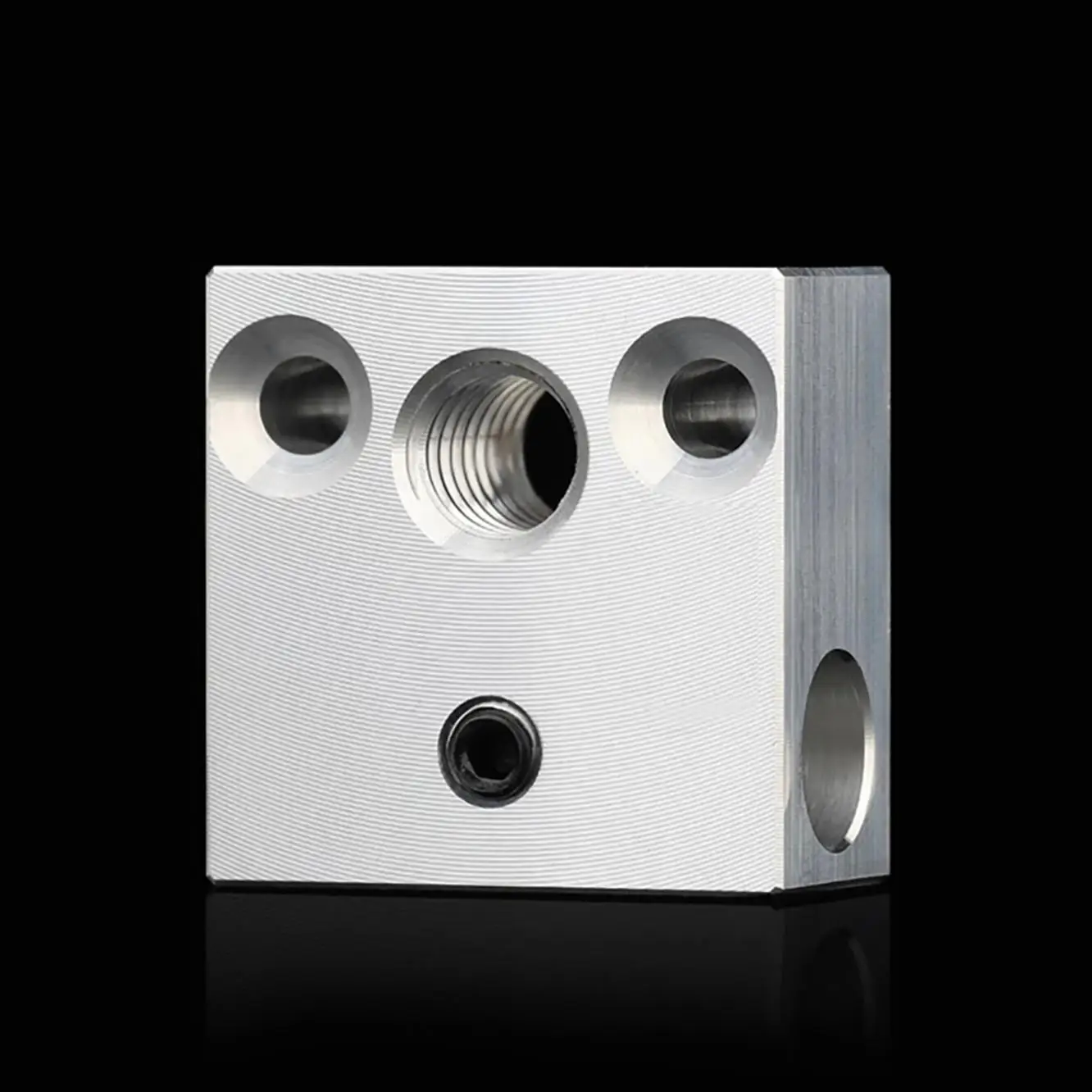 Висока алуминиев нагревателен блок, подходящ за Creality На 3 5 Serial/CR10 S4 S5/3D принтер, нагревателен блок на екструдер MK84