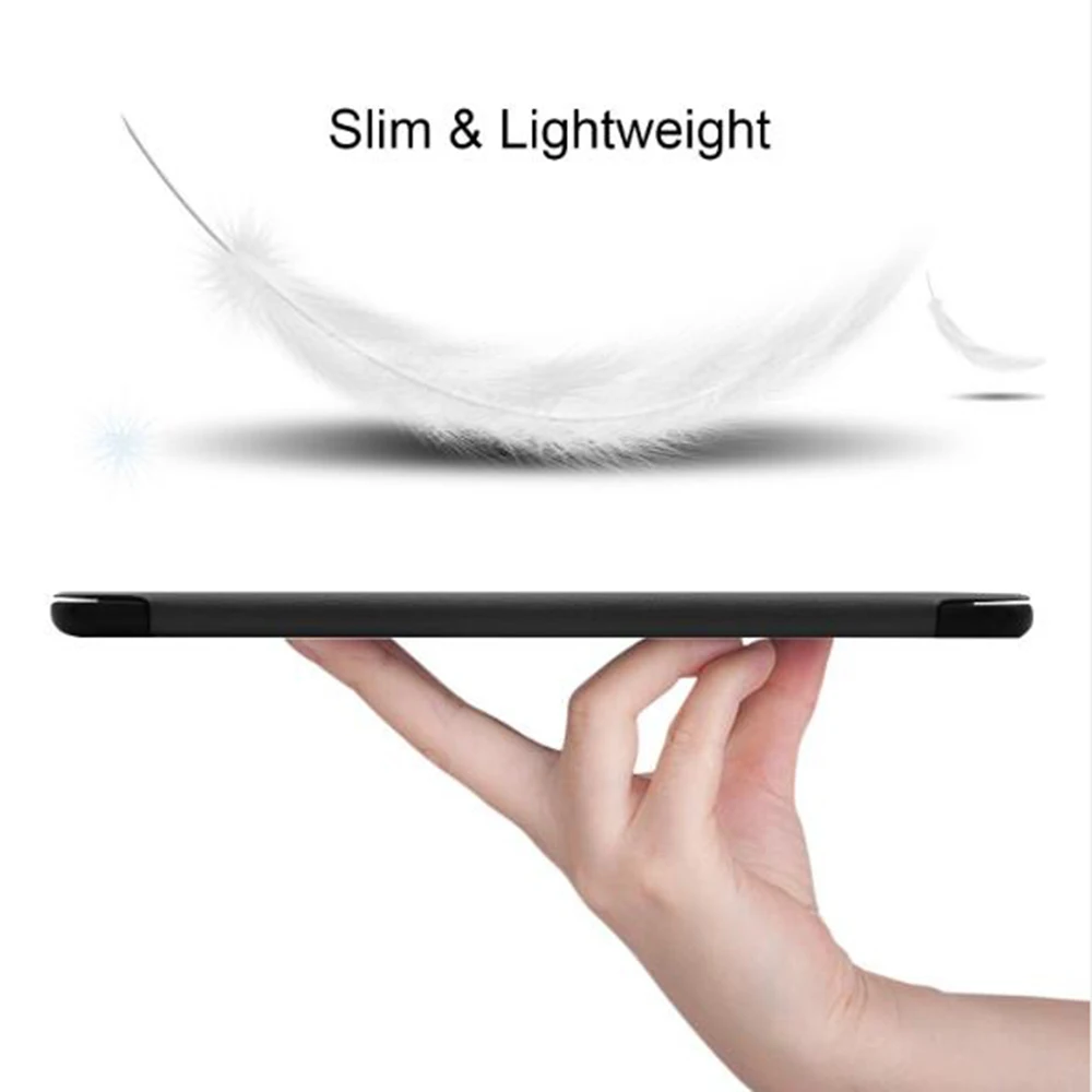 AXD За iPad 10.2 2019 Калъф Smart-калъф от Изкуствена кожа със Сгъваща се стойка Fundas С автоматичен режим на заспиване/Събуждане по телефона За iPad на 7-то поколение A2200 A21233