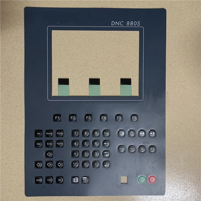 За CYBELEC DNC 880S DNC880S промишлен мембрана превключвател Бутон на клавиатурата защитно фолио0
