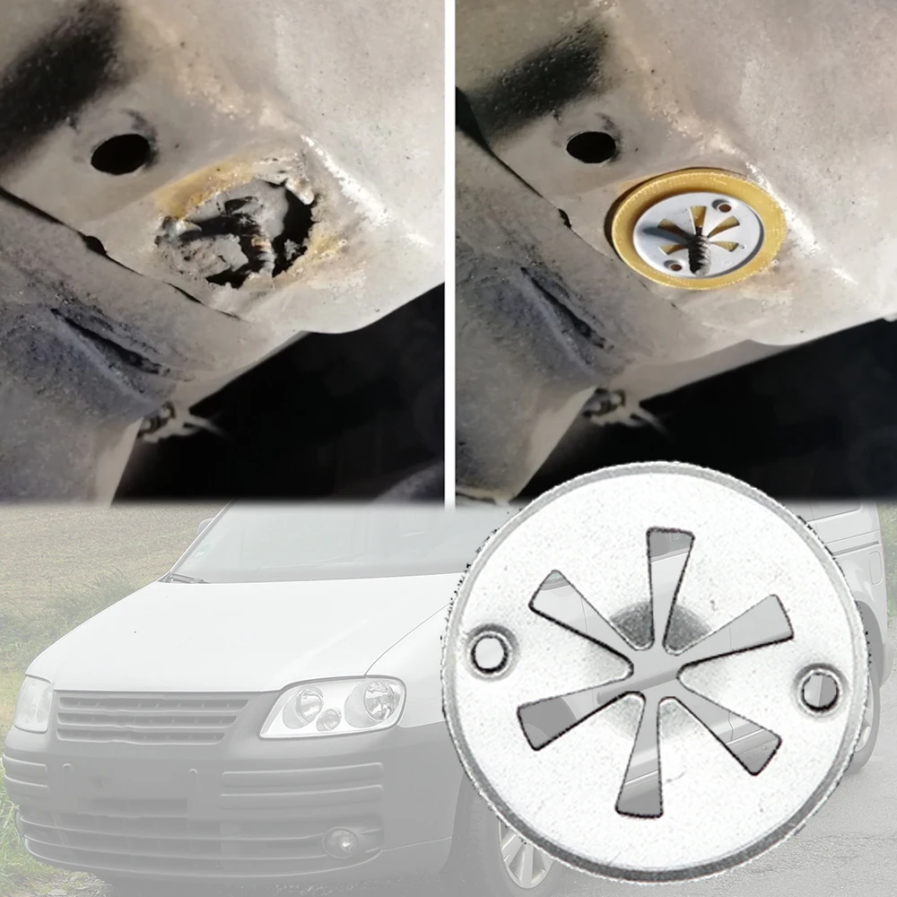 За VW Caddy 2K 2004 - 2013 2014 2015 2016 Автомобилни затягаща звездообразные шайби Тампон върху накладку Определя ремкомплект Плъзгаща скоба за Блокиране на0
