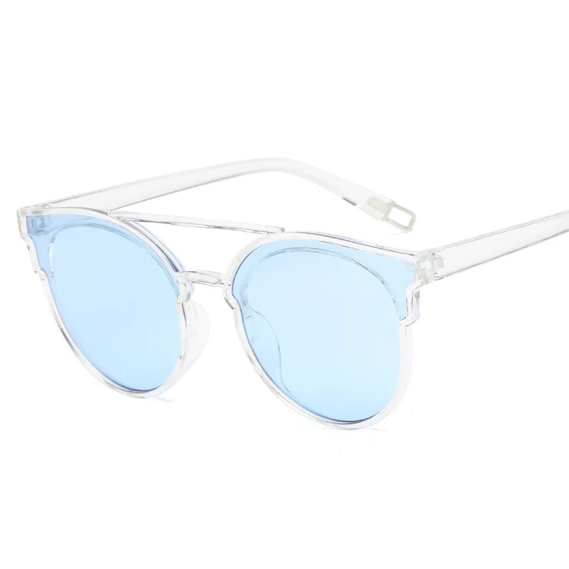 Класически Vintage Слънчеви Очила Cat eye, Дамски Модни Маркови Дизайнерски Огледални Слънчеви Очила, Дамски Нюанси, Ретро Gafas Oculos De Sol UV4004