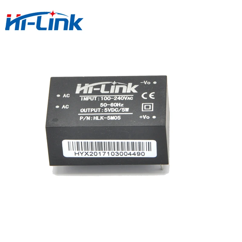 Безплатна доставка на Оригинални HLK-5M05 AC-DC 220 до 5, 5 Вата изолиран модул доставка на интелигентни домакински прекъсвач0