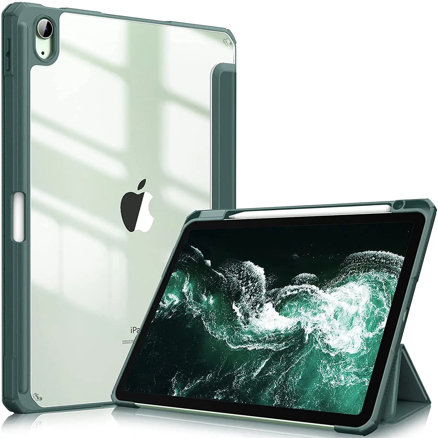 Бистра делото за iPad на 10-то поколение 10.9 2022 Седалките iPad Air 5 10.9 Pro 11 Air 3 10.5 9.7 mini 6 8.3 Калъф Funda0