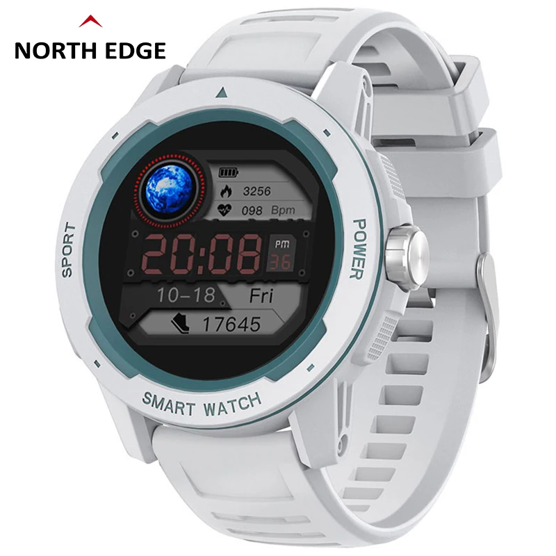 Смарт часовници NORTH EDGE с няколко спортни режими, фитнес зала тракер водоустойчив смарт часовници мъжки дамски смарт часовници за Android и IOS0