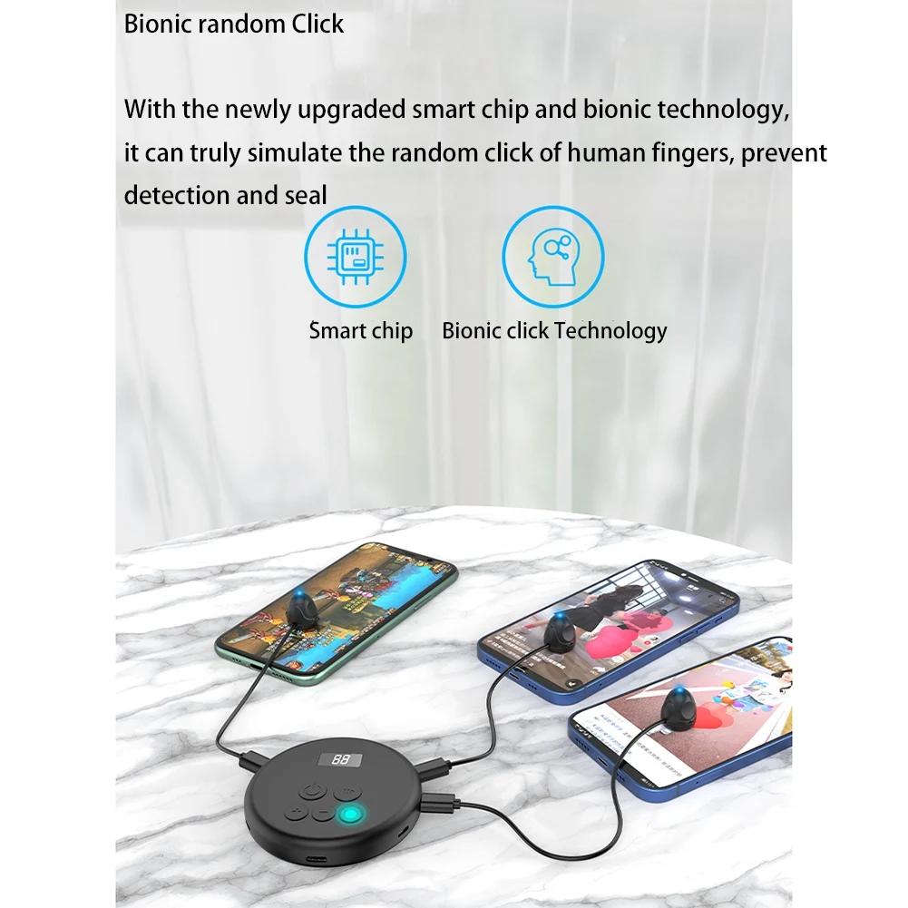 Устройство за автоматично изключване на звука на екрана на мобилен телефон, устройство за физическо моделиране на екрана на устройството за автоматично натискане с пръст-D5