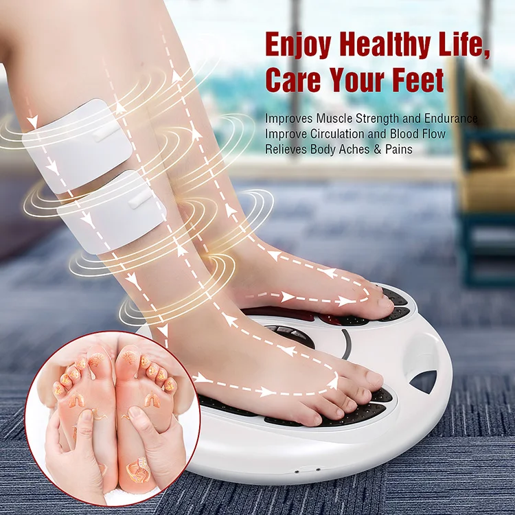 Електрически масажор за крака, апарат за циркулация на кръвта в краката, масажор за крака0
