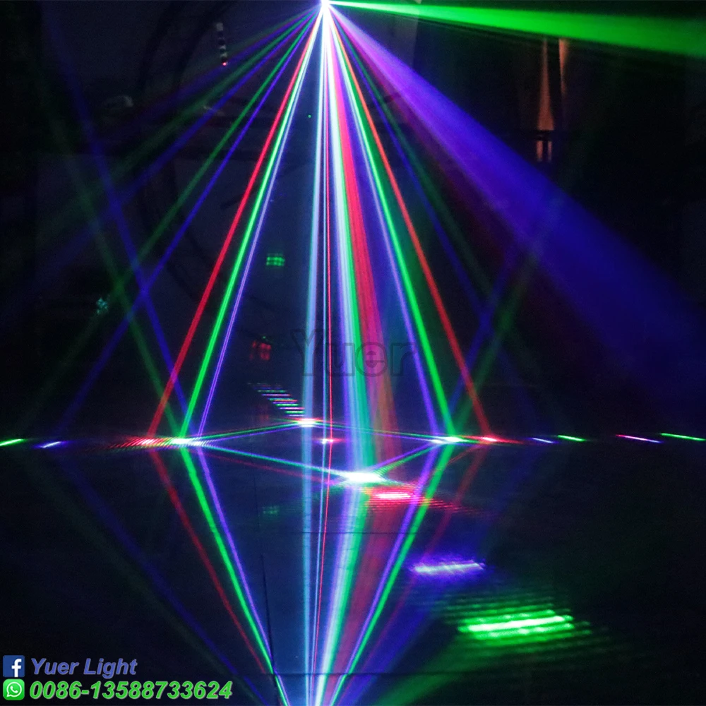 10 W RGB Моделите Лазерен Лъч Професия Диско С Лек Ефект на Проектор DMX512 DJ Модели Лазерни Фенерчета За Клуба KTV Вечер5