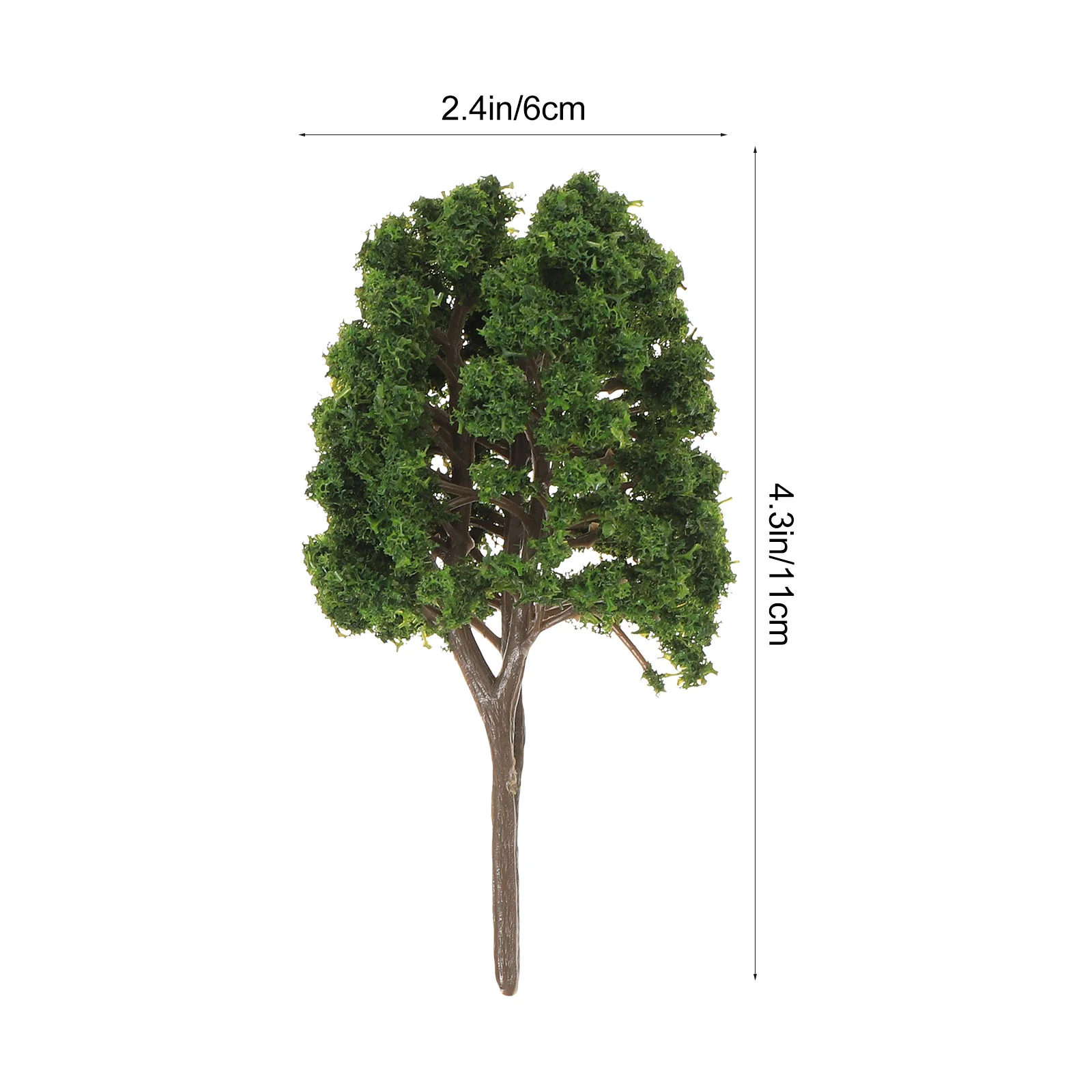 Имитация на микро-пейзаж, дърво, мини-модел, дървета, декор, зелени пейзажи, изкуствени1