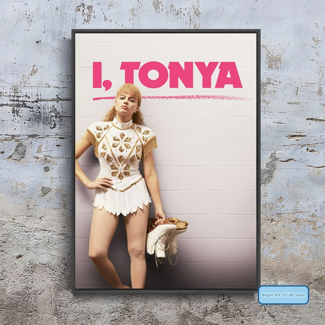 Аз, Тоня (2017), покритие на плаката на филма, фото, начало декор, стенни живопис (без рамка)0