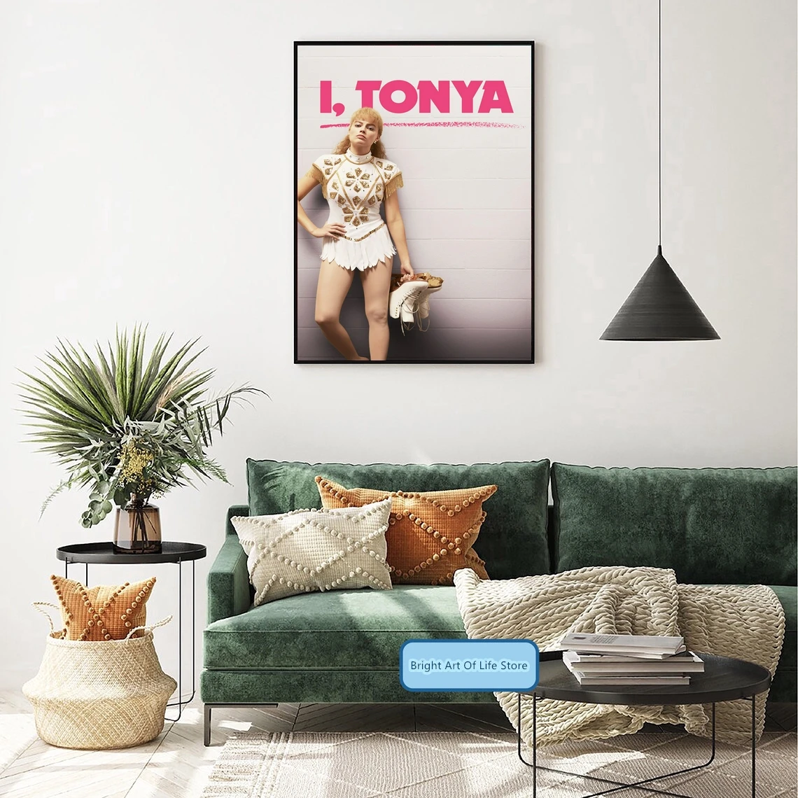 Аз, Тоня (2017), покритие на плаката на филма, фото, начало декор, стенни живопис (без рамка)2