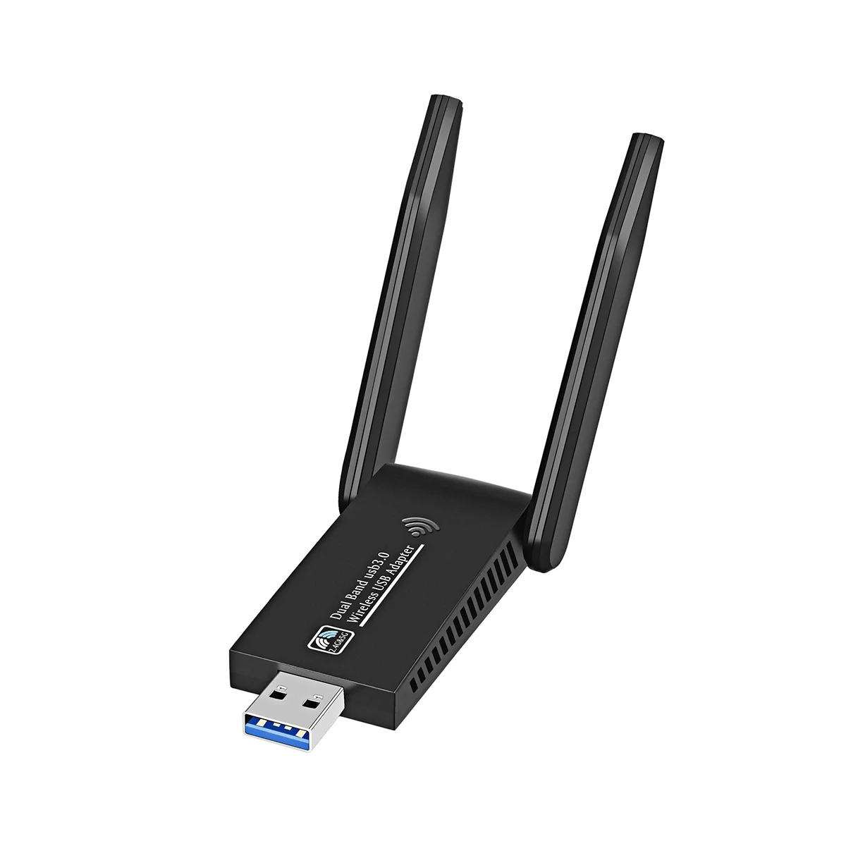 Безжична мрежова карта Wi-Fi USB 3.0 1300 м адаптер AC1300 с антена за преносими КОМПЮТРИ и мини-ключ1