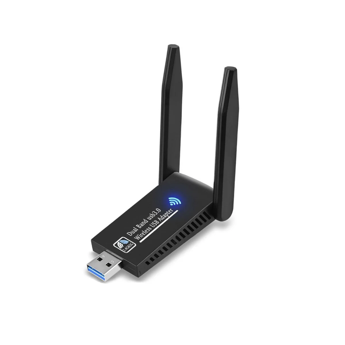 Безжична мрежова карта Wi-Fi USB 3.0 1300 м адаптер AC1300 с антена за преносими КОМПЮТРИ и мини-ключ4