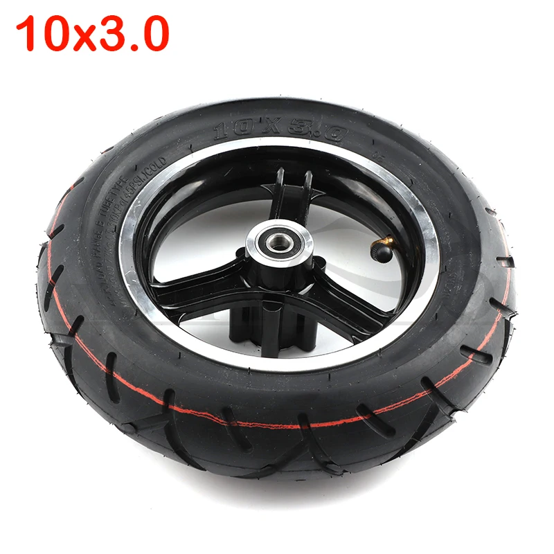 10-инчов пневматично колело 10x3,0 вътрешна тръба гуми и легкосплавный дисков спирачен джанти са подходящи за електрически скутер баланс на газ 10*3,0 гуми0