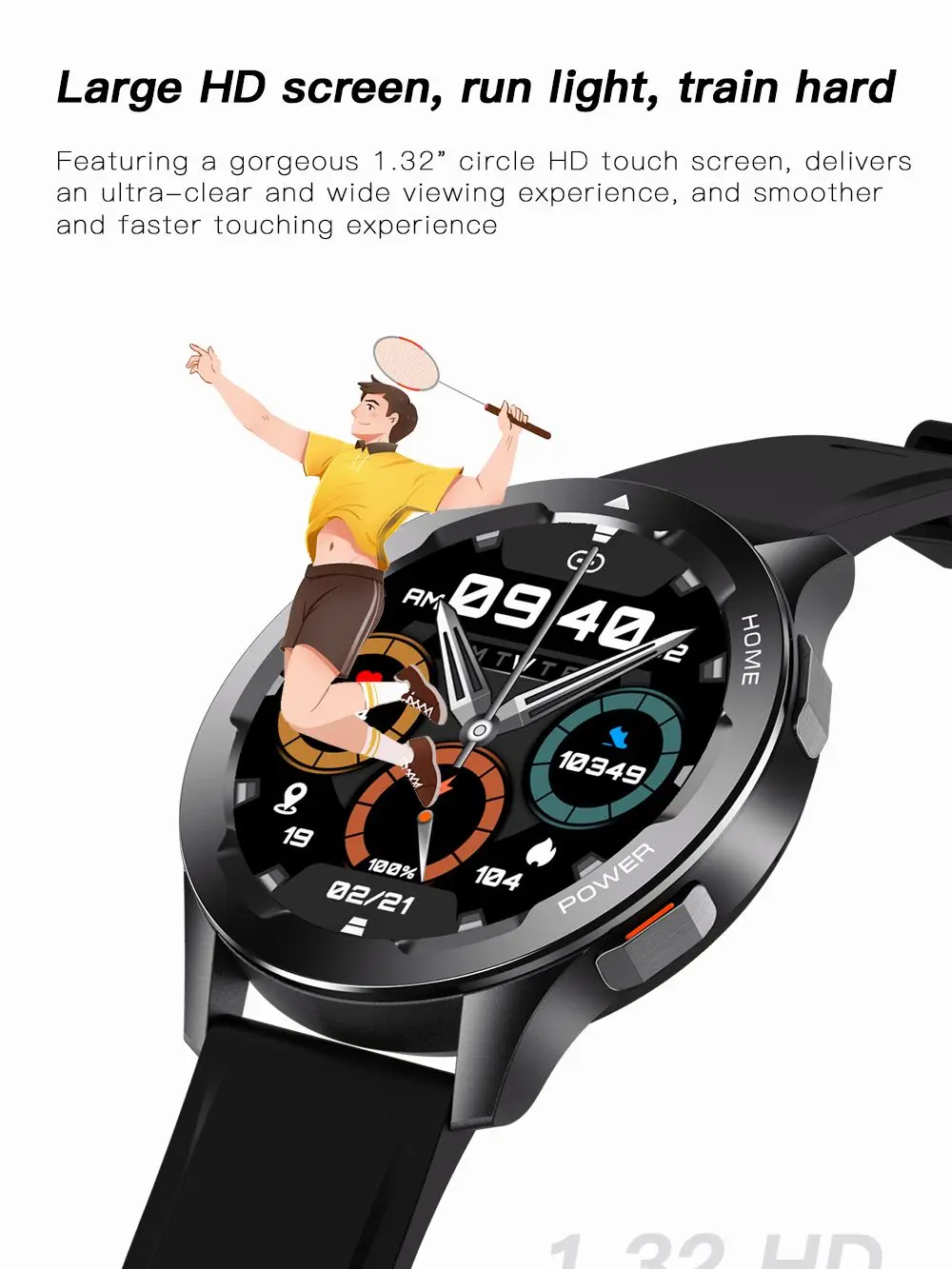 Спортни смарт часовници Android, безжична зареждане, контрол на сърдечната честота, NFC, женски фитнес гривна, може да се обадите на Bluetooth0