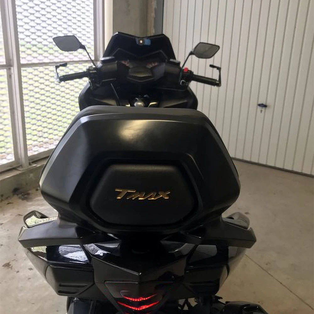 За YAMAHA TMAX530 TMAX T MAX 530 2012-2016 Мотоциклетът облегалка на задната пътнически седалки, защитна подплата за табли, аксесоари2