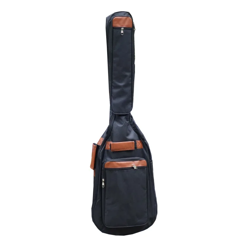 Дебели калъф за китара, 8 мм, чанти и калъфи за електрически бас, 600D, водоустойчив китара раници, калъфи с плечевыми ремъци, черни чанти XA261M1