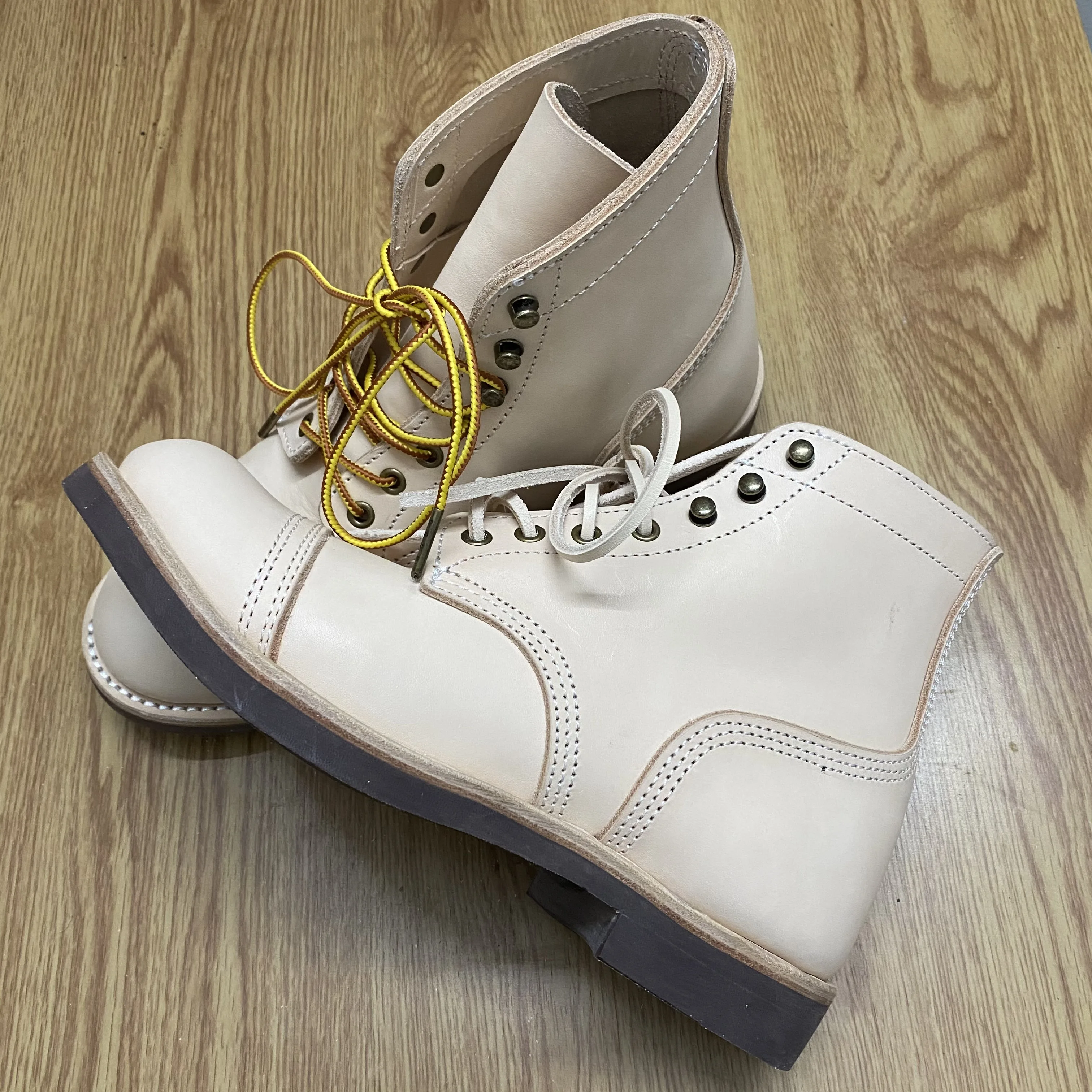VT8111 RockCanRoll Размери 35-50, висококачествени обувки на Goodyear от естествена италианска телешка кожа, растително дъбени ръчно изработени с прорези2